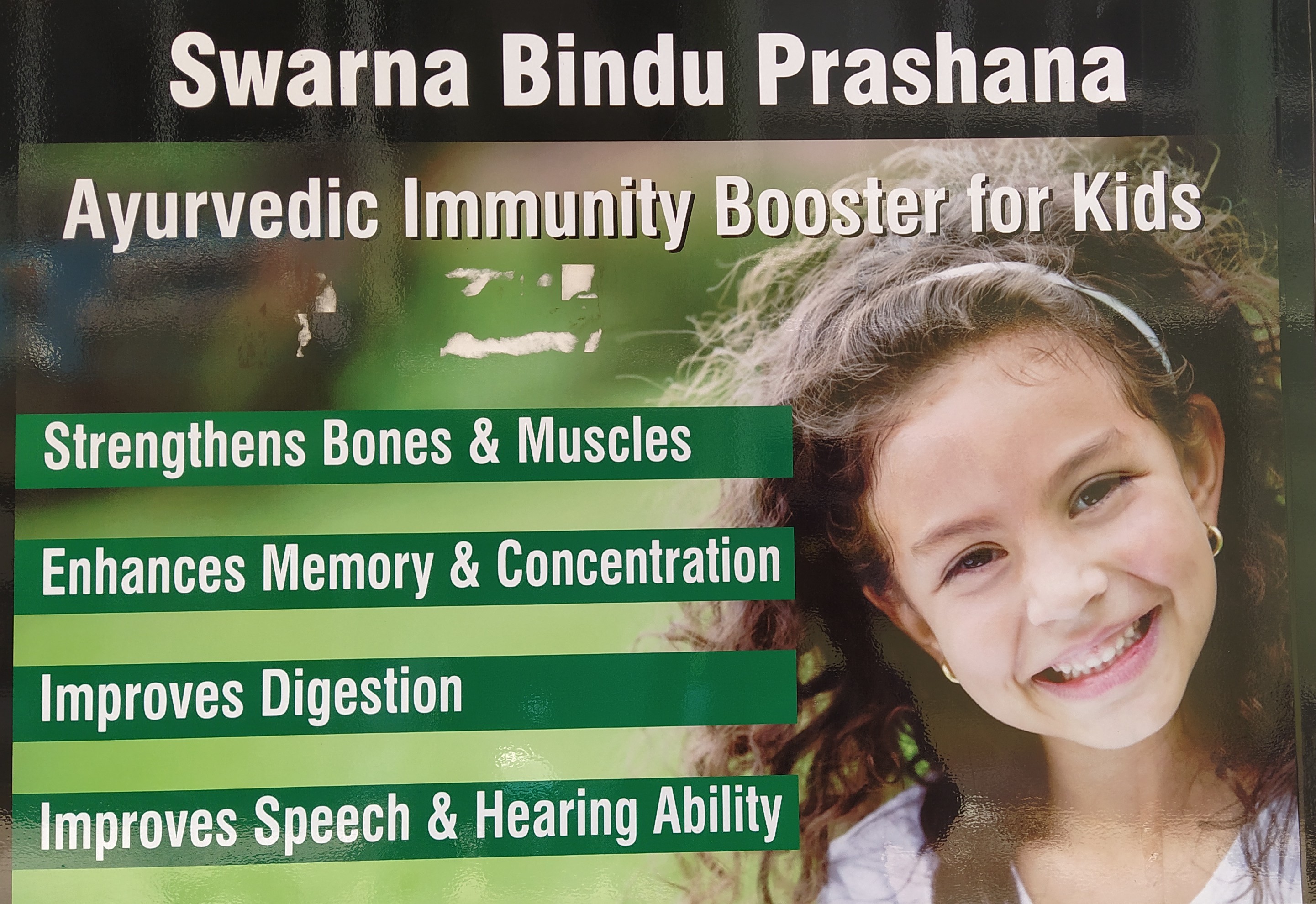 Swarna Bindu Prashan administration for child immunity at Sparsh The Wellness Clinique